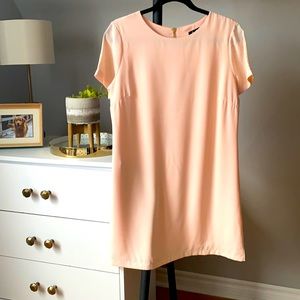 2/15$ Lulus Light Pink T-Shirt Mini Dress